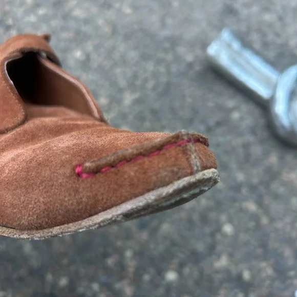 Donald J Pliner Tan Sport Suede Berle Casual Booties Size 9 - Picture 7 of 13